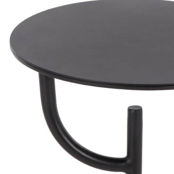 Safavieh Harlowe Marble Top Metal Accent Table Sleek Industrial Side Piece for Modern Interiors ACC3275A