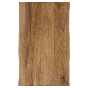 Safavieh Amirah Wood Grain Accent Table with Black Metal Base for Bedside or Living Room ACC3277A