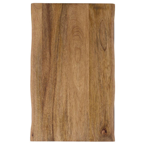 Safavieh Amirah Wood Grain Accent Table with Black Metal Base for Bedside or Living Room ACC3277A