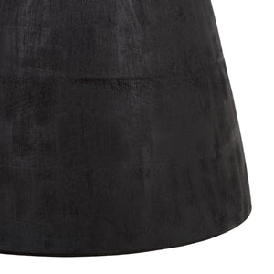 Safavieh Kyla Square Marble Top Accent Table with Matte Black Wood Base for Modern Rooms ACC3278A