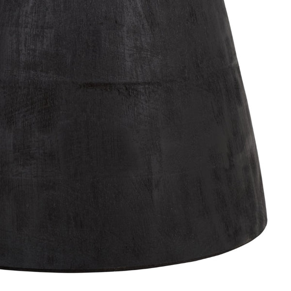 Safavieh Kyla Square Marble Top Accent Table with Matte Black Wood Base for Modern Rooms ACC3278A