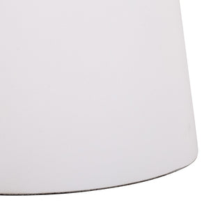 Safavieh Nolita Mirrored Top Accent Table White Metal Frame Modern Glam Square Side Piece ACC3280A