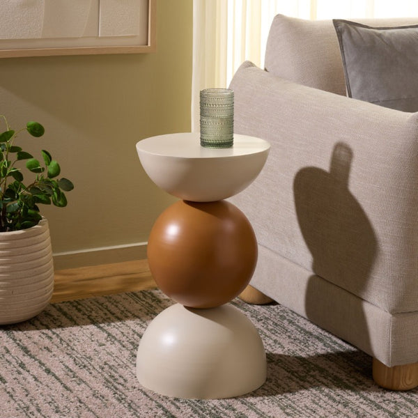 Safavieh Preston Metal Accent Table Compact Square Frame for Living Room or Bedroom Decor ACC3281A