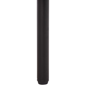 Kiyoshi Accent Table With Warm Wood-Tone Top And Contrasting Metal Trim — Compact Modern Side Table