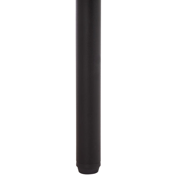 Kiyoshi Accent Table With Warm Wood-Tone Top And Contrasting Metal Trim — Compact Modern Side Table