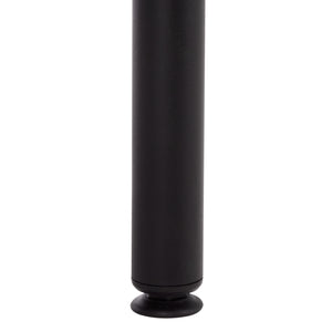 Marami Modern Accent Table With Warm Wood Top And Matte Metal Frame — Compact, Stylish Side Table