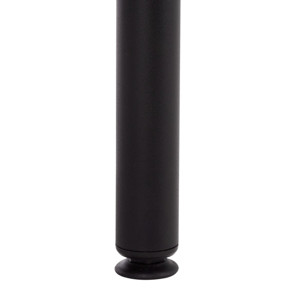 Marami Modern Accent Table With Warm Wood Top And Matte Metal Frame — Compact, Stylish Side Table