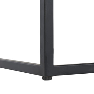 Safavieh Kya Stone 2-Tier Accent Table - Sculptural Elegance Perfect For Small Spaces With Unique Design White Marble/Walnut/Black ACC3709A
