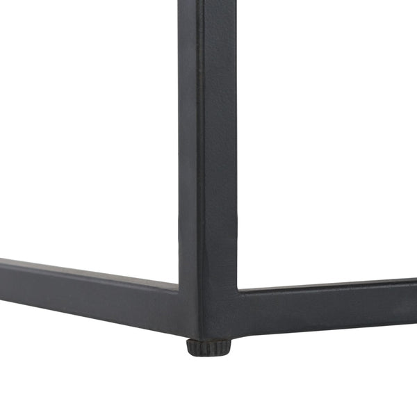 Safavieh Kya Stone 2-Tier Accent Table - Sculptural Elegance Perfect For Small Spaces With Unique Design White Marble/Walnut/Black ACC3709A
