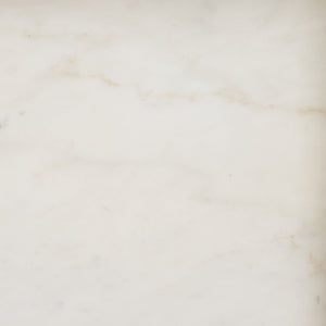 Safavieh Kya 2 Tier Accent Table White Marble / Natural / Gun Metal ACC3709B