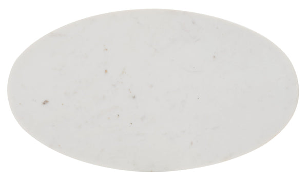 Safavieh Tage Marble Side Table - Luxe Art Deco Accent With Gold Frame For Living Room & Bedroom Elegance ACC3711A
