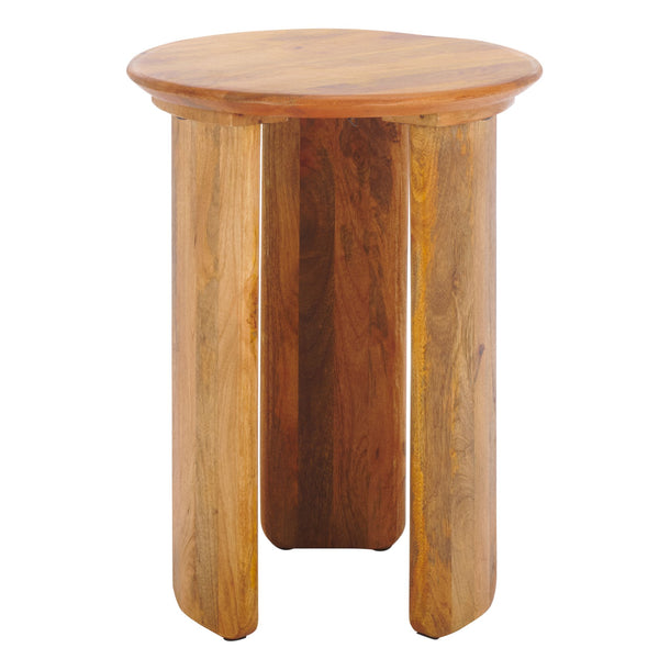 Safavieh Karin Wood Side Table - Stylish Dark Brown Accent Table For Living Room & Bedroom Decor, Square Shape Dark Brown Wood Acc3730a