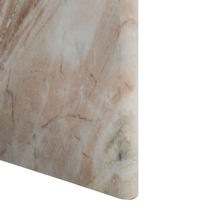 Safavieh Shivianna Luxurious Marble Side Table – Elegant Brown & Grey Accent Piece For Modern Interiors ACC3741A