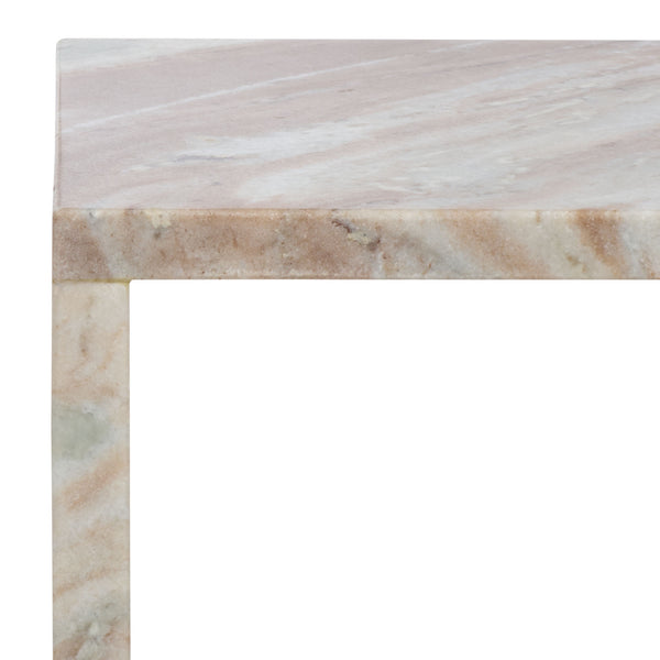 Safavieh Tristin Marble Side Table - Luxurious Brown & Grey Marble Design For Elegant Home Décor Upgrade Brown ,Grey Solid Brown Torrento Marble Acc3743a