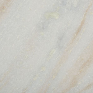 Safavieh Elenore Marble Side Table - Luxurious Cream Top With Elegant Black Legs For Stylish Home Décor Cream ,Black Solid White Rajnagar Marble Acc3745a