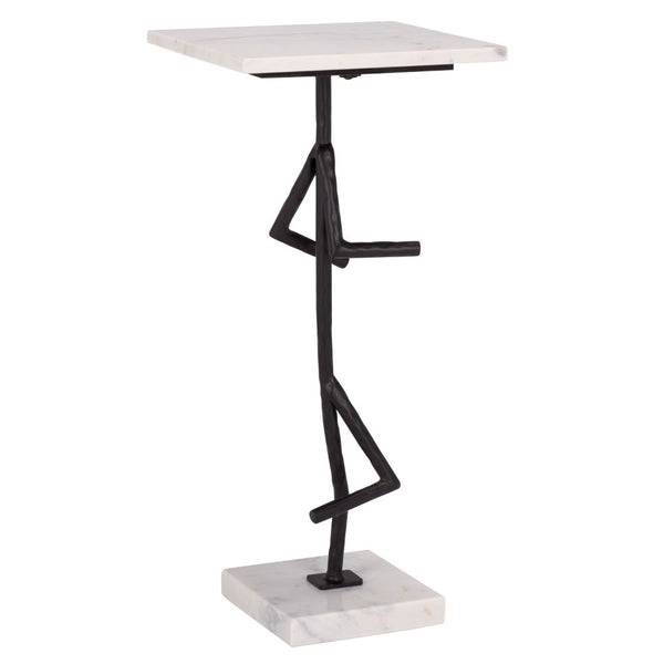 Safavieh Warso Marble Side Table – Elegant Accent Piece With Durable Metal Frame For Modern Home Décor ACC3751A