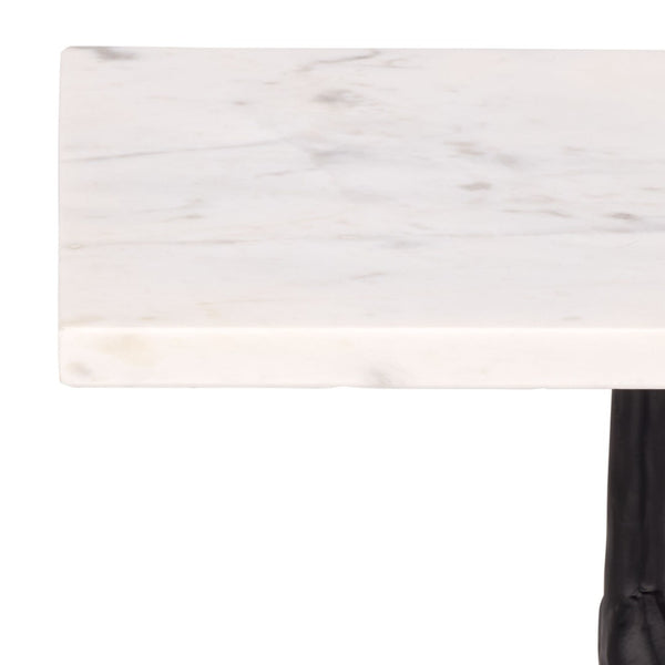 Safavieh Warso Marble Side Table – Elegant Accent Piece With Durable Metal Frame For Modern Home Décor ACC3751A