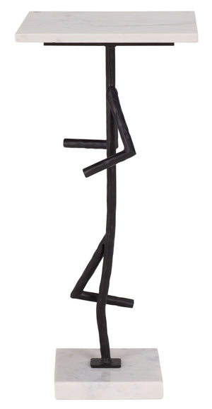 Safavieh Warso Marble Side Table – Elegant Accent Piece With Durable Metal Frame For Modern Home Décor ACC3751A