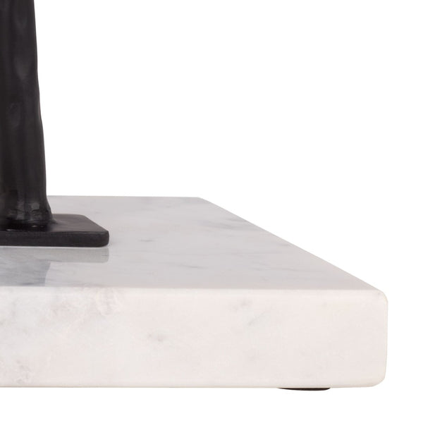 Safavieh Warso Marble Side Table – Elegant Accent Piece With Durable Metal Frame For Modern Home Décor ACC3751A
