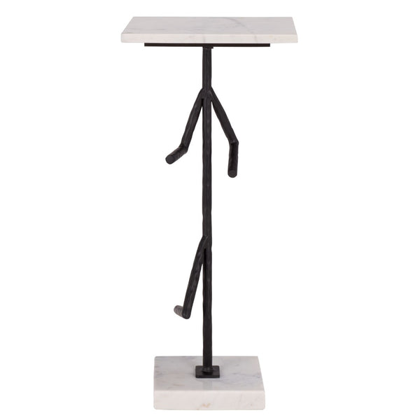 Safavieh Warso Marble Side Table – Elegant Accent Piece With Durable Metal Frame For Modern Home Décor ACC3751A