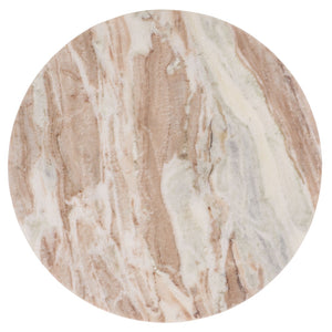 Safavieh Reni Marble Side Table - Elegant Modern Accent With Durable Metal Frame & Versatile Style For Any Room ACC3753A