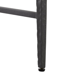 Safavieh Enzi White Marble Iron Leg Accent Table for Living Room Bedroom or Study Corner ACC3764A