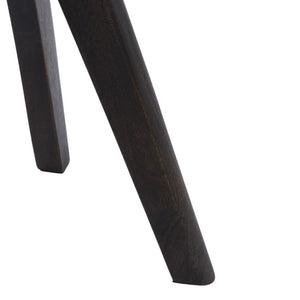 Safavieh Darden Solid Mango Wood Square End Table Earthy Grey Brown Finish for Living Rooms ACC3769A