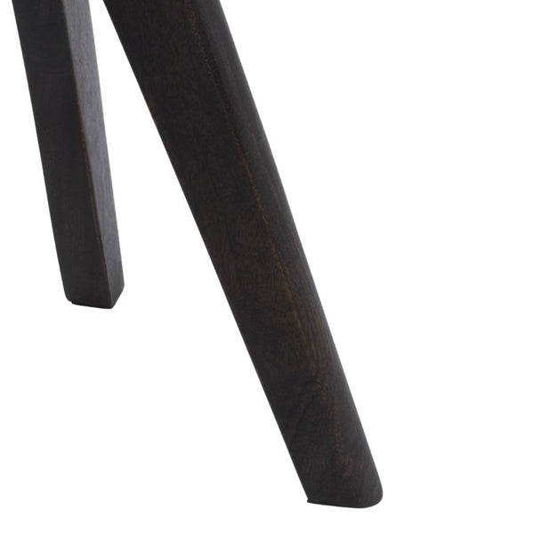 Safavieh Darden Solid Mango Wood Square End Table Earthy Grey Brown Finish for Living Rooms ACC3769A