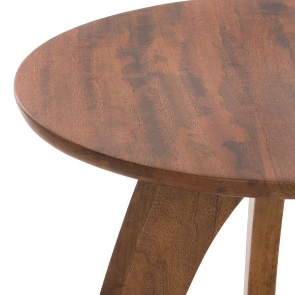 Safavieh Fanny Solid Mango Wood Accent Table with Open Shelf Two-Tone Finish for Any Room ACC3771A
