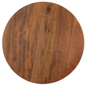 Safavieh Fanny Solid Mango Wood Accent Table with Open Shelf Two-Tone Finish for Any Room ACC3771A