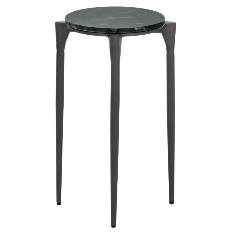 Safavieh Jaynah Marble Top Mango Wood Accent Table Earthy Tones for Living Room or Entryway ACC3773A