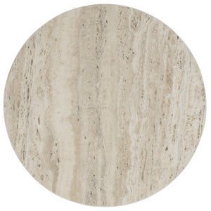 Safavieh Corrine Marble Top Accent Table with Iron Frame for Modern and Transitional Spaces ACC3778A