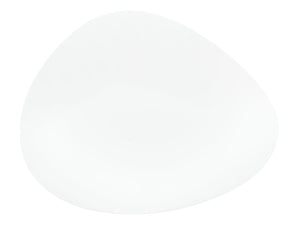 Safavieh Brooks Side Table - Modern Sculptural Accent For Living Rooms, Bedrooms & Lounge Spaces, 27" W White Lacquer/Black ACC4200C