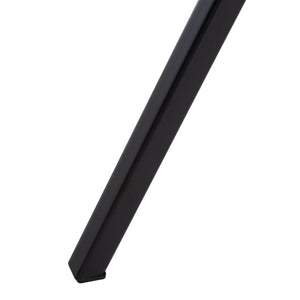 Safavieh Jett Rustic-Industrial Accent Table With Textured Faux Concrete Top & Minimalist Black Iron Legs ACC4201A