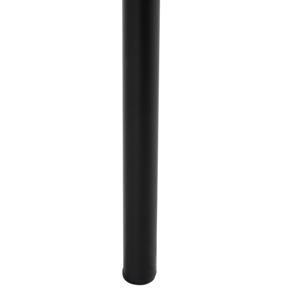 Safavieh Sven Side Table - Scandinavian Minimalist Design With Dark Grey Oak Top & Black Iron Legs For Style ACC4203A