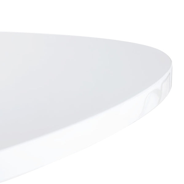 Safavieh Berlin Tripod Side Table - Mid-Century Modern Bauhaus Design For Stylish Living Rooms & Bedrooms White Lacquer/Black ACC4207A