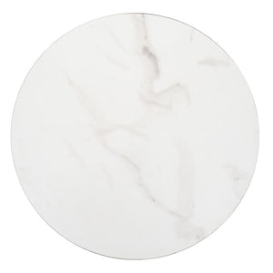 Safavieh Avani Round Side Table - Stylish Mid-Century Design With Faux Marble Finish & Hairpin Legs, 2-Tier Space ACC4209A