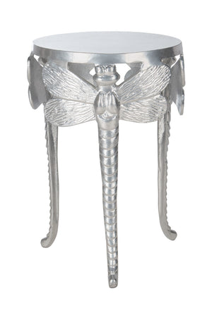 Safavieh Melika Dragonfly Legs Accent Table Silver ACC4601A