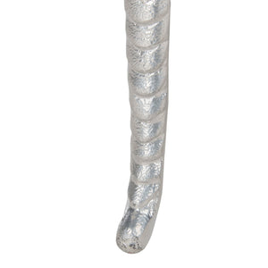 Safavieh Melika Sculptural Dragonfly Legs Accent Table In Shimmering Silver - Elegant, Versatile Design For Any Space ACC4601A