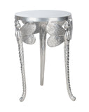 Safavieh Melika Dragonfly Legs Accent Table Silver ACC4601A