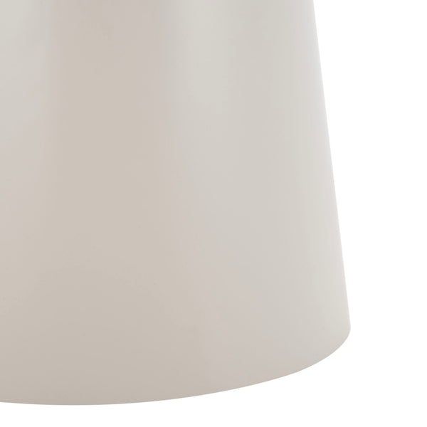 Safavieh Rivia Round Accent Table - Modern Sculptural Design In Warm Grey Iron | Stylish & Functional Decor ACC4613A