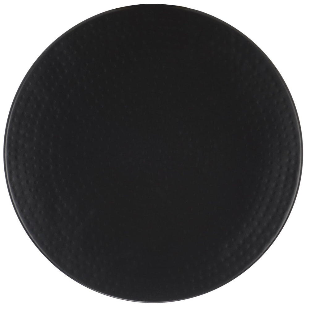 Safavieh Iruma Round Accent Table - Contemporary Sculptural Design, Solid Iron, Black Hammered Finish For Style ACC4618A