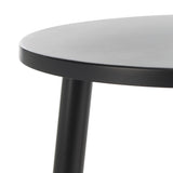 Safavieh Ivitrio Round Accent Table XII23 Black  ACC4619A