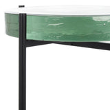 Safavieh Noham Side Table Clear / Black ACC5502A