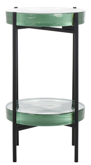 Safavieh Noham Side Table Clear / Black ACC5502A