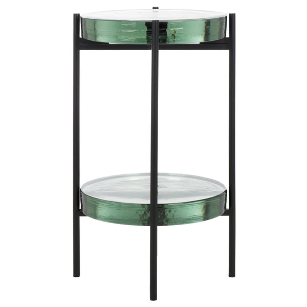 Safavieh Noham Side Table Clear / Black ACC5502A