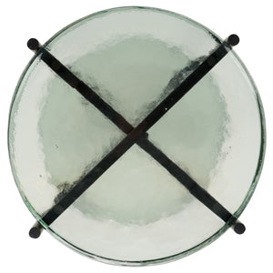 Safavieh Noham Side Table Clear / Black ACC5502A