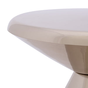 Safavieh Lisian Side Table - Sleek Silver Metal Design For Modern Homes, Durable & Stylish Accent Piece Silver Metal Acc5507a