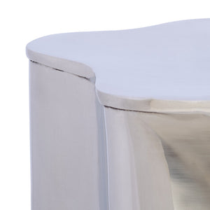 Safavieh Tonnie Side Table: Modern Silver Accent For Living Rooms, Bedrooms & Versatile Decor Solutions ACC5508A