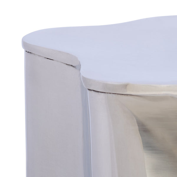 Safavieh Tonnie Side Table: Modern Silver Accent For Living Rooms, Bedrooms & Versatile Decor Solutions ACC5508A